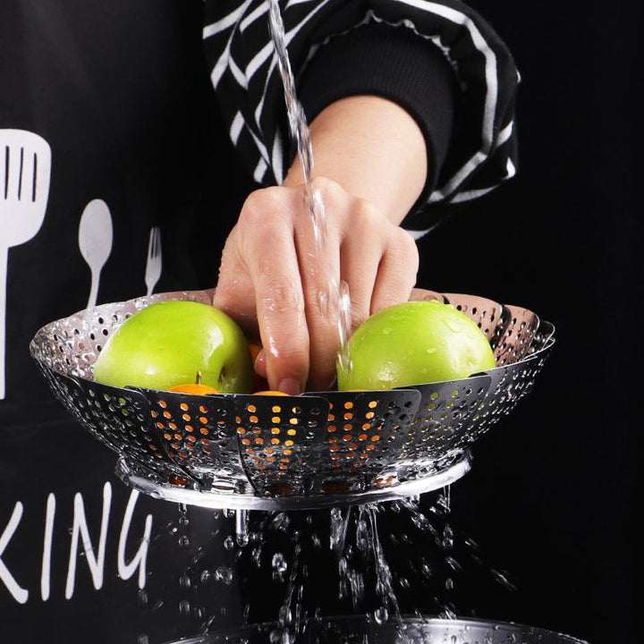 Stainless Steel Folding Steamer