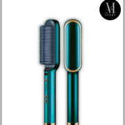Hair Straightener Brush Curling Comb 2 In 1 Hair