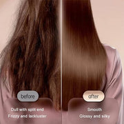 Hair Straightener Brush Curling Comb 2 In 1 Hair