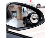 Universal Blind Spot Convex Mirror – Adjustable Wide Angle Rearview Mirror for Cars & Bikes (2pcs)