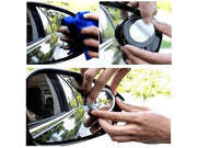 Universal Blind Spot Convex Mirror – Adjustable Wide Angle Rearview Mirror for Cars & Bikes (2pcs)