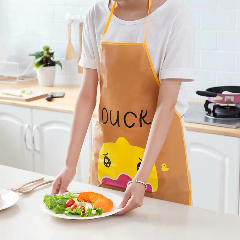 EVA Material Apron – Soft & Elastic, Random Character Design