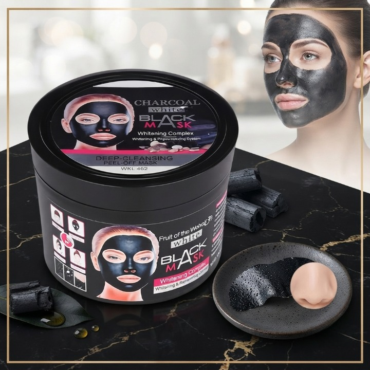 Wokali Blackhead Remover Mask - Deep Cleansing Purifying Peel Off Face Mask Skincare Product For Clearing Pores And Smooth S…