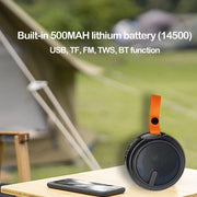 X-316 Mini Bluetooth Speaker – Multi-Function Portable Wireless Outdoor Speaker with USB, TF Card & FM Radio (Random Color)