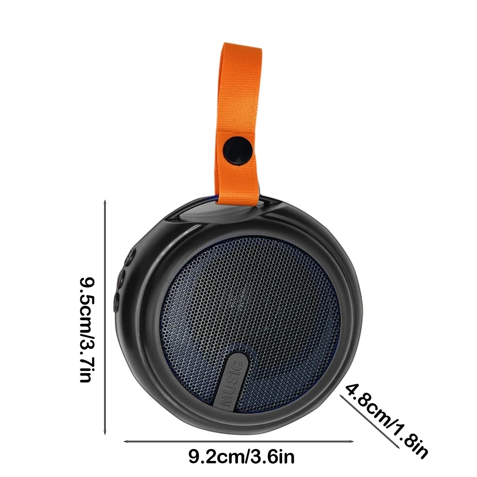 X-316 Mini Bluetooth Speaker – Multi-Function Portable Wireless Outdoor Speaker with USB, TF Card & FM Radio (Random Color)