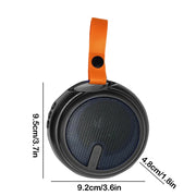 X-316 Mini Bluetooth Speaker – Multi-Function Portable Wireless Outdoor Speaker with USB, TF Card & FM Radio (Random Color)