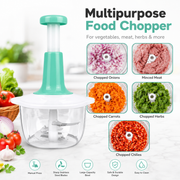 Multi-Function Hand-Push Chopper