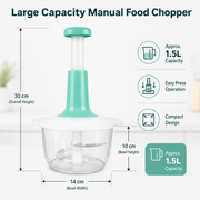 Multi-Function Hand-Push Chopper